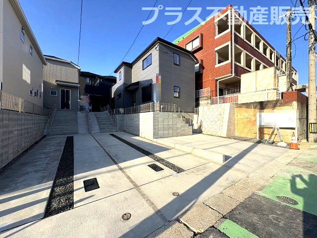 【外観】 | 福岡市東区若宮4丁目第3　1号棟（全5棟）【仲介手数料無料・0円】 | 現地写真。同じ物件を見るなら、プラス不動産販売にお任せ下さい。