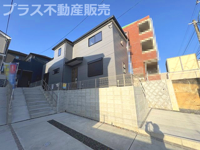 【外観】 | 福岡市東区若宮4丁目第3　4号棟（全5棟）【仲介手数料無料・0円】 | 建築中の物件は、お近くのモデルハウスも一緒にご覧頂けます。