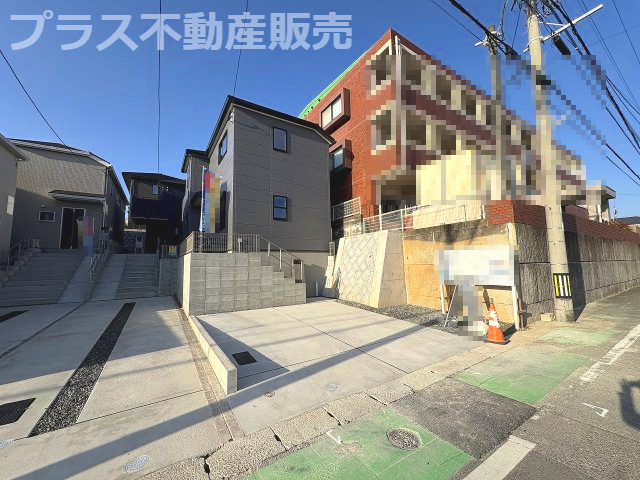 【外観】 | 福岡市東区若宮4丁目第3　4号棟（全5棟）【仲介手数料無料・0円】 | 現地写真。同じ物件を見るなら、プラス不動産販売にお任せ下さい。