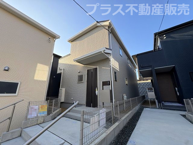 【外観】 | 福岡市東区若宮4丁目第3　2号棟（全5棟）【仲介手数料無料・0円】 | まもなく完成。ご内覧は可能です。ご見学はプラス不動産販売にお任せ下さい。