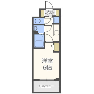【間取り】 | プレサンス難波フィネスト