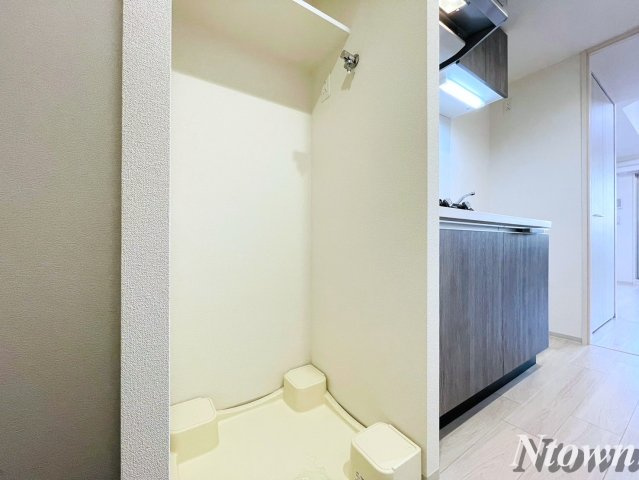 【設備】 | プレサンス上前津エレスタ | 洗濯機置き場です。