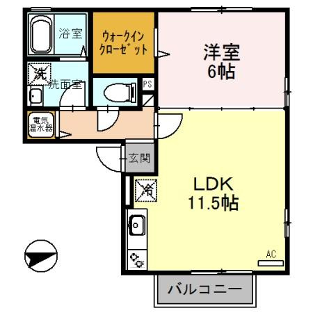 ラフィーネ林Ⅱの間取り|※間取りが現況と異なる場合は現況を優先します※