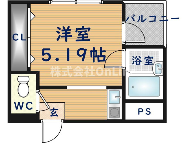 【間取り】 | リトル菱屋西