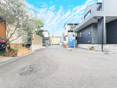 【前面道路含む現地写真】 | ◆◇新吉田東 新築戸建て◇◆ | ◆土・日・祝日は、当社スタッフによる現地案内会を実施しております。もちろん平日のご案内も可能です。お気軽にご相談ください！！