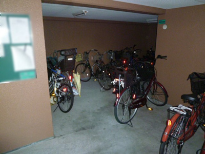 【駐輪場】 | ルシエル向日町駅前