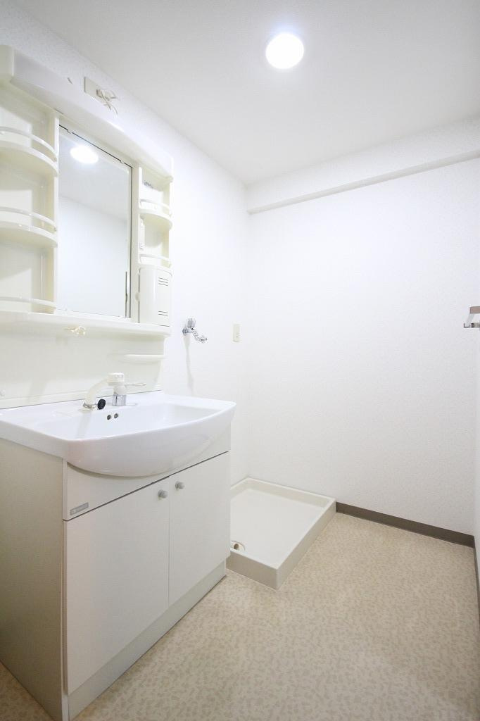 プラザハイツ二ツ屋　D棟の洗面所|※お部屋により仕様が異なる場合がございます※