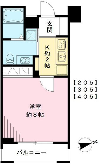 【間取り】 | クラヴィーア仙川