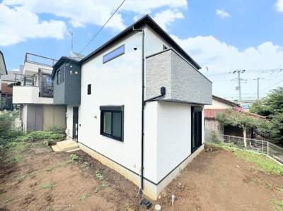 【外観】 | ◇◆青葉区藤が丘1丁目　新築一戸建て◆◇ | ◆南側に広々としたお庭があり、お子様のプールやバーベキューなど多種多様に使えます♪