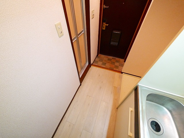 シティパレス富雄北のキッチン|きれいなキッチンです