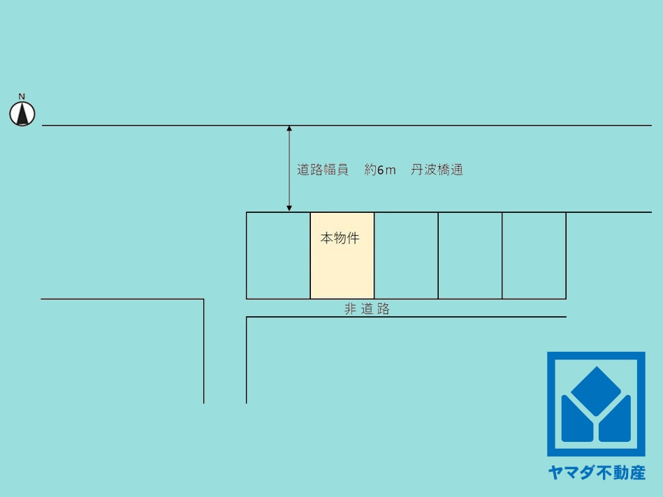 伏見区成町の土地図
