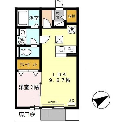 フラリッシュ・ウッドの間取り