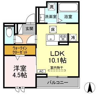 【間取り】 | セレスティア西荘　WEST