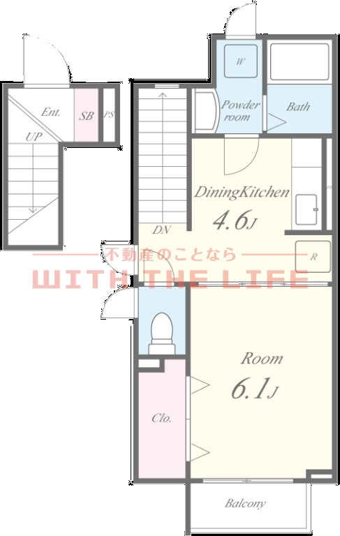 ヴィーブル【10.000円キャッシュバック対象物件】の間取り