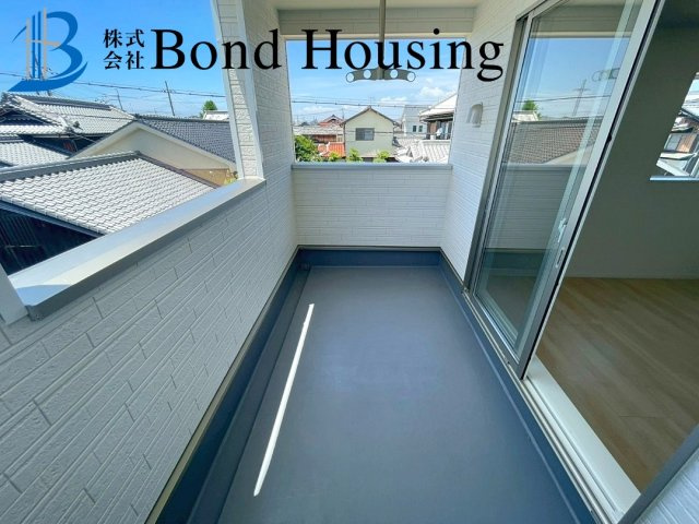 耐震等級3取得物件　JR大久保駅まで徒歩20分　松陰8期　1号棟のバルコニー