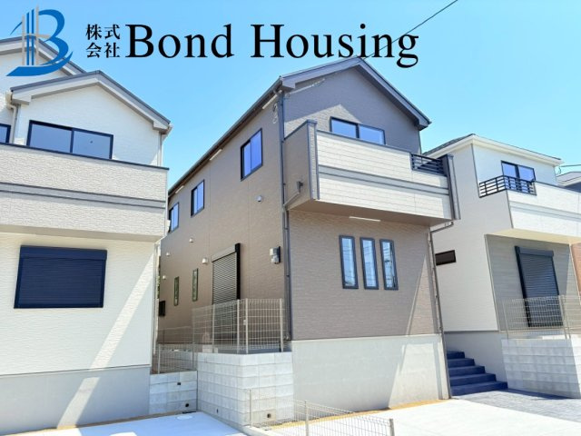 住宅性能評価取得　大久保町高丘5丁目　新築2号棟の外観