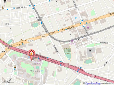 【地図】 | サンシティE棟