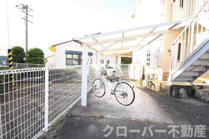 フジハイツのその他共用部分|駐輪場
