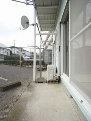 【バルコニー】 | グリーンガーデンNo.2 | 日当たり良好！お洗濯物がたくさん干せます♪