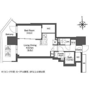 コンフォリア・リヴ本町WEST Qの間取り
