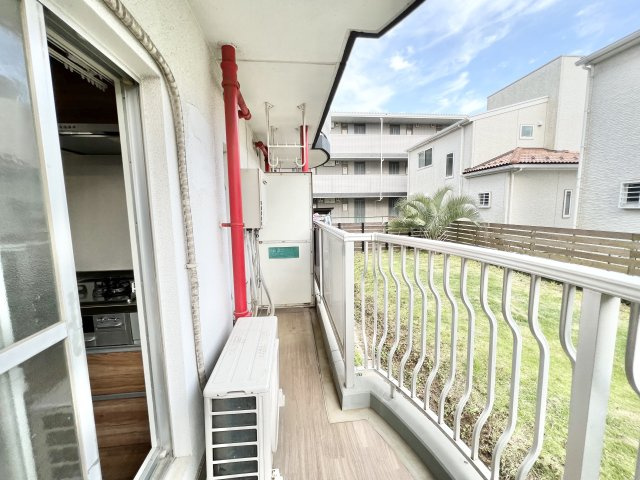 稲毛山王町レジデンスのバルコニー|※別部屋参考写真