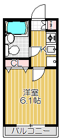 【間取り】 | プラザ旗の台