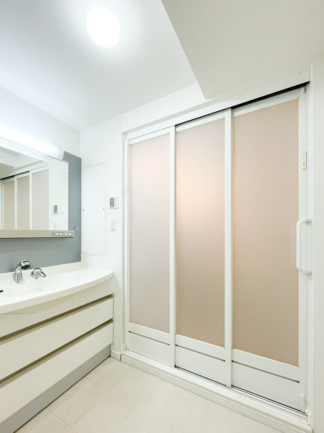 東山ハイツの脱衣所