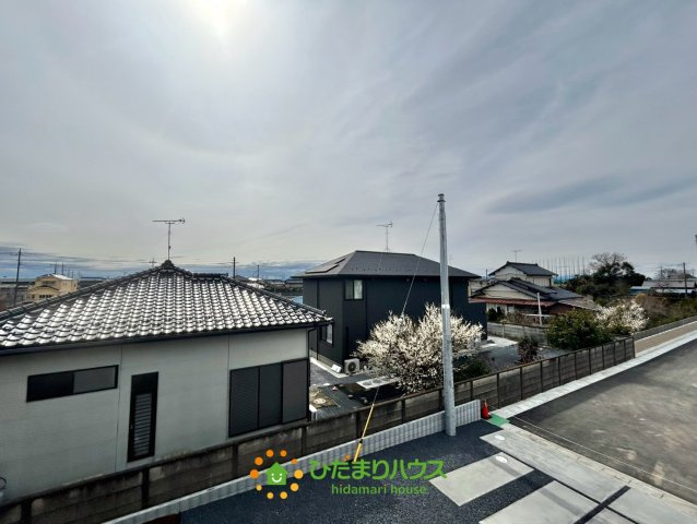 ワイウッドコート加須市下高柳第13期　新築一戸建て　07の展望|周辺を広く見渡せます！