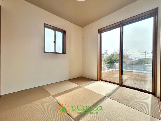 ワイウッドコート加須市下高柳第13期　新築一戸建て　07の和室|4.5帖タタミルームはお子様のプレイルームにもオススメ！