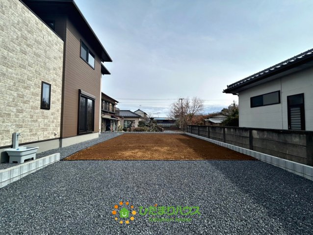 ワイウッドコート加須市下高柳第13期　新築一戸建て　07の庭|広々お庭でお子様やわんちゃんがのびのび安全に遊べます！