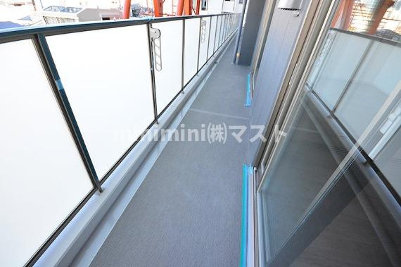 （仮称）野田・鷺洲プロジェクトのバルコニー