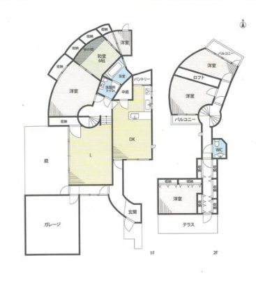 【中古戸建】前橋市上小出町3丁目の間取り|■間取り図｜敷地面積：298.18（約90.19坪）　建物面積：191.00（約57.77坪）