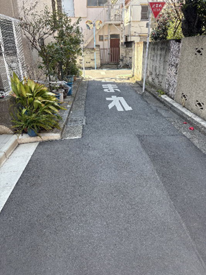 【前面道路含む現地写真】 | 高円寺北三丁目土地