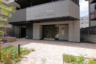 【エントランス】 | アドバンス大阪カーサ | ゆとりのあるエントランスです
