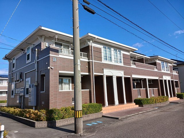 サニースクエアＢの外観|外観は落ち着いています