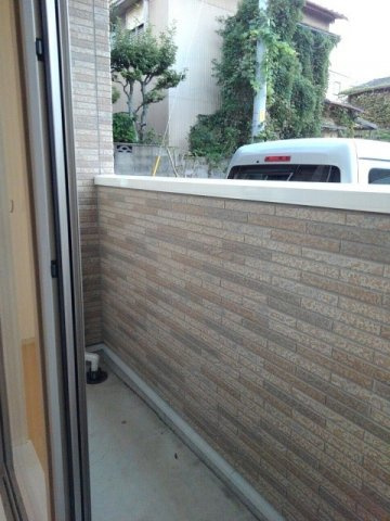 カーサ　アルベロディピノＡのバルコニー|陽当たり良好なバルコニーです