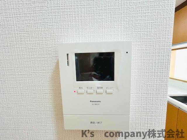 ◎茅ヶ崎市ひばりが丘　中古戸建のセキュリティ|訪問者の顔が確認できるテレビモニター付き◇