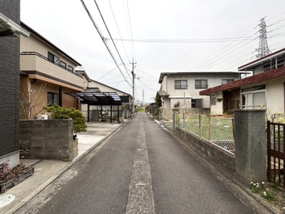 【前面道路含む現地写真】 | 売地　太山寺町