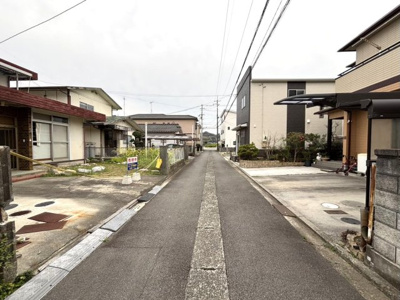 【前面道路含む現地写真】 | 売地　太山寺町