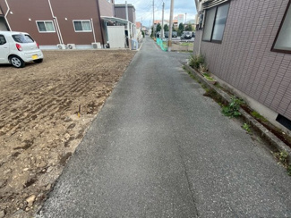 【周辺】 | 協和町　建築条件無し　80坪！　土地