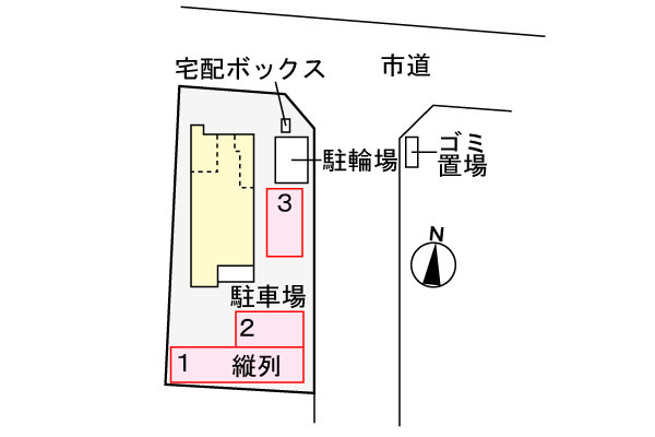 ヴィーナスⅢの区画図
