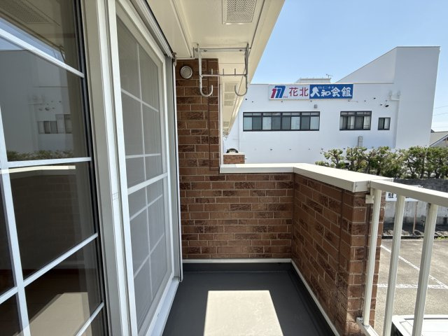 ブルーメ野里Ｂのバルコニー