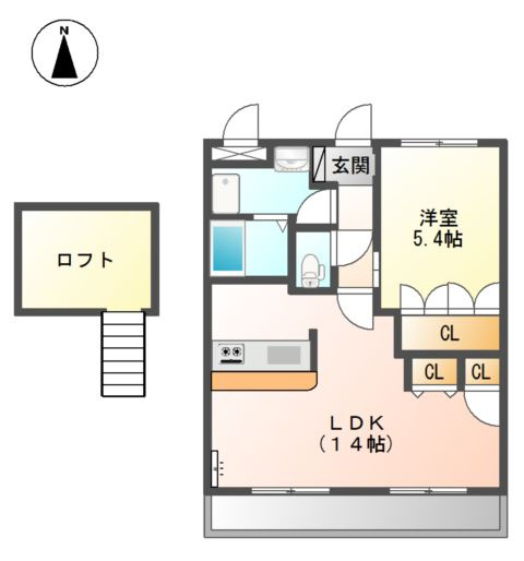 ヴィクトリーステージカンダの間取り