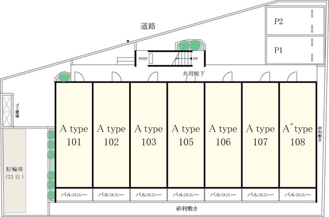 【区画図】 | リブリ・OGW流山 