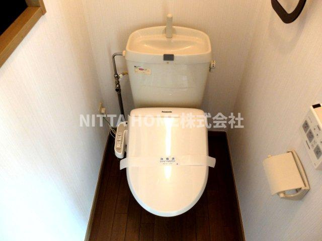 ルシオールのトイレ|温水洗浄付きのトイレです◎