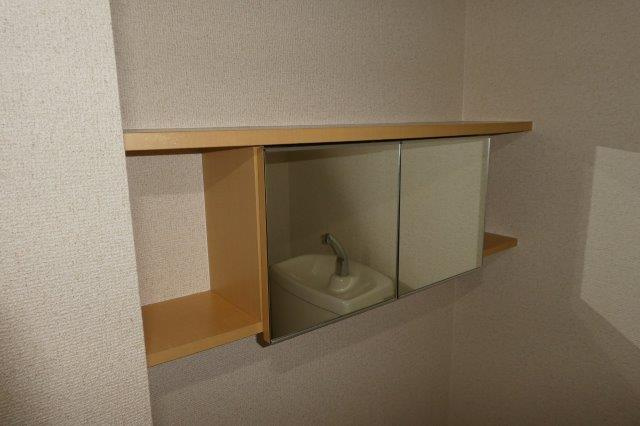 プロニティーＭＡＢＩのトイレ|トイレ棚