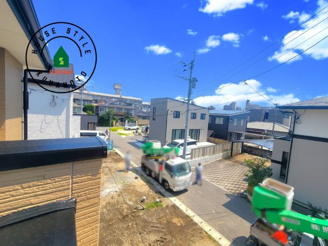 熊本市中央区国府2丁目第1-3棟（4号棟）　の展望|窓から緑が見える物件も魅力的です。