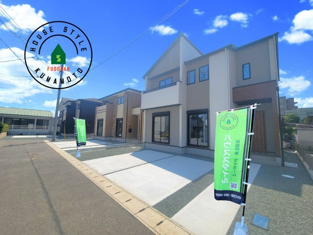 熊本市中央区国府2丁目第1-3棟（4号棟）　の前面道路含む現地写真|見学の時間などお気軽にお問い合わせ下さい。