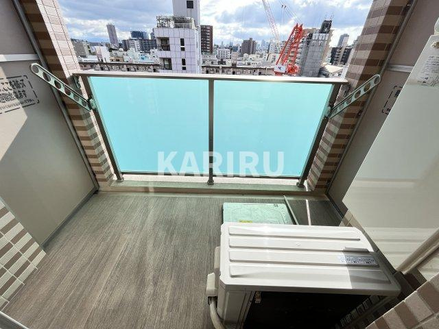 セイワパレス都島駅前のバルコニー|同物件別部屋の写真です。