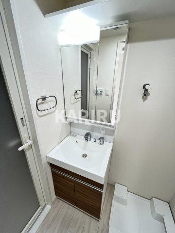セイワパレス都島駅前の洗面所|同物件別部屋の写真です。